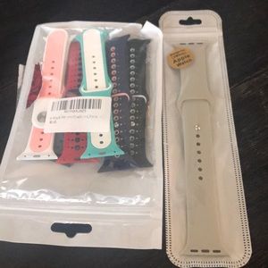 Lot of 38mm iwatch bands
